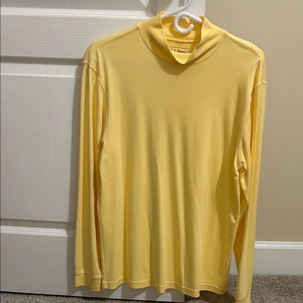 L.L. Bean Yellow Long Sleeve Tee